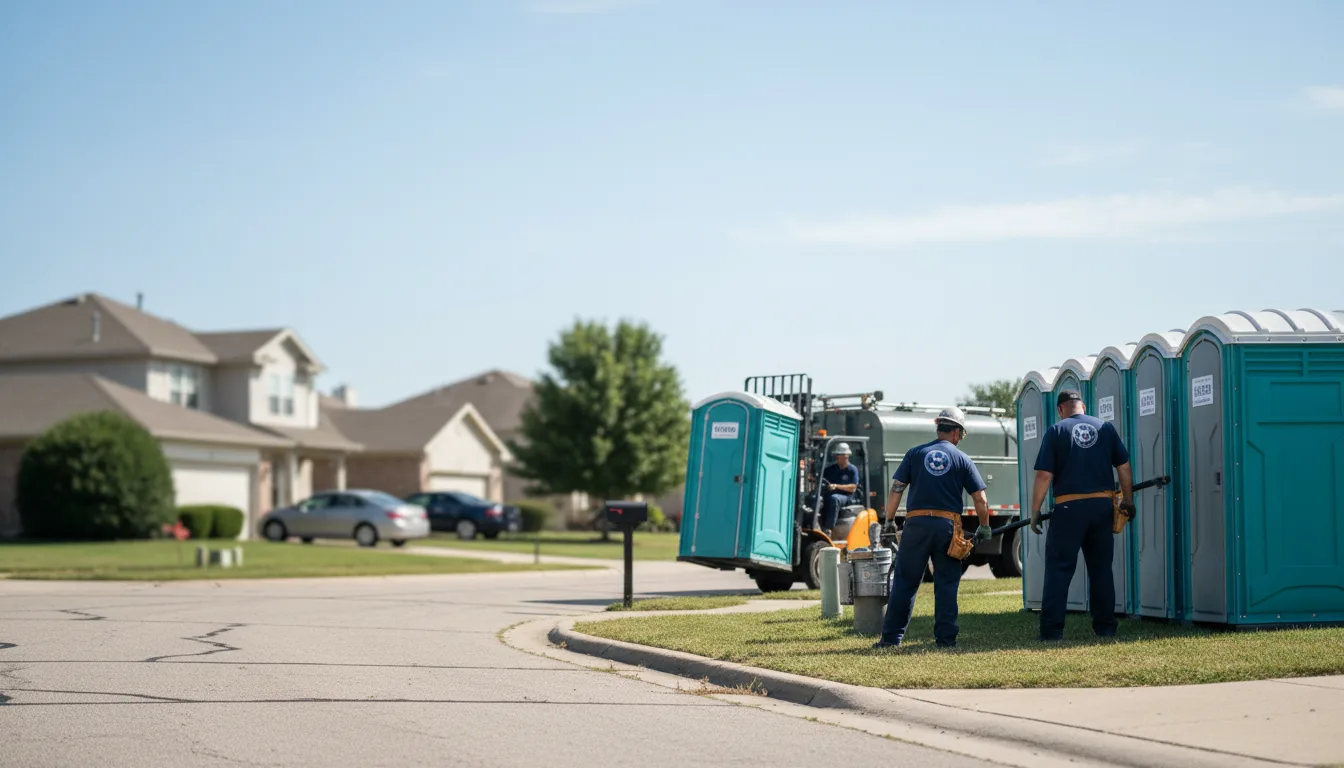 Porta Potty Rental in Porter, TX near me